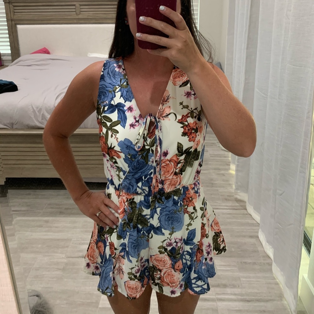 Peppermint brand floral romper